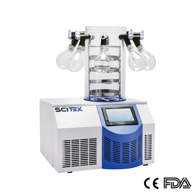 Benchtop Freeze Dryer, -60℃ Condenser Temp.