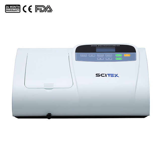 Single Beam UV-Vis Spectrophotometer