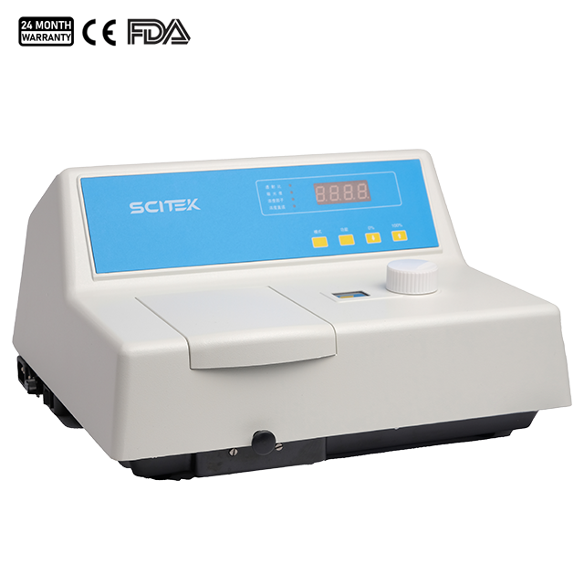 Visible Spectrophotometer, Band Width 6nm