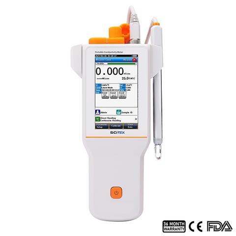 Portable Conductivity Meter, 5 Calibration Points