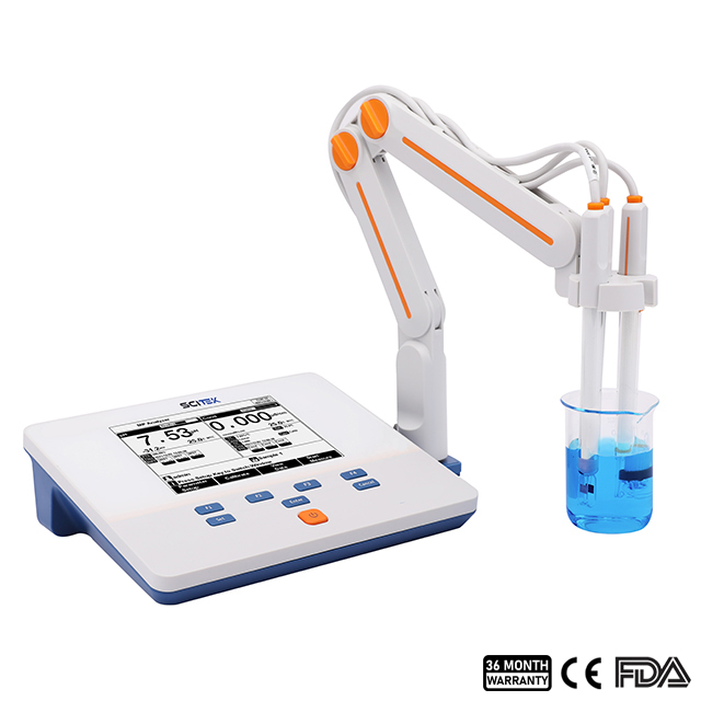 Benchtop Multiparameter Water Quality Meter, 5 Calibration Points