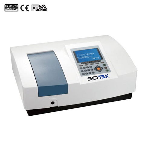 UV-VIS Spectrophotometer with Large Screen Scanning