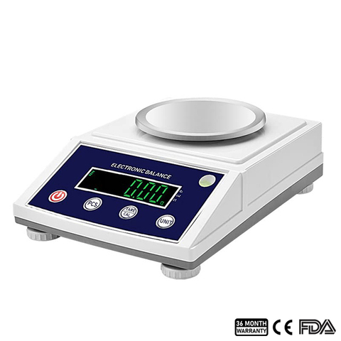 0.01g Electronic Analytical Weighing Balance, External Calibration