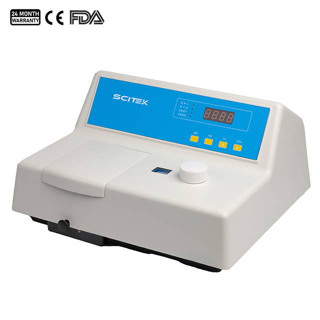 Visible Spectrophotometer with LED Display