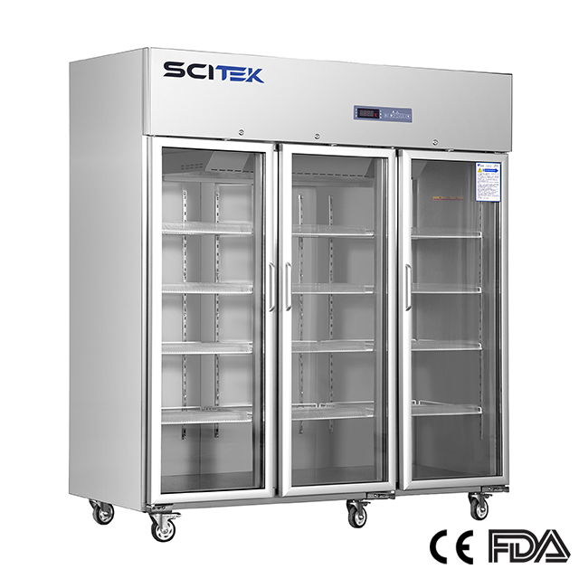 Double Door Laboratory Refrigerator