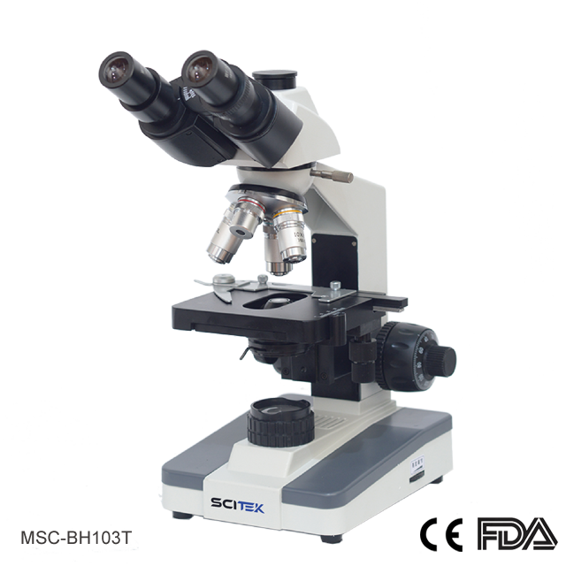 Biological Microscope, Trinocular Viewing Head