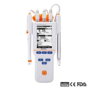Portable Multiparameter Water Quality Meter, 5 Calibration Points