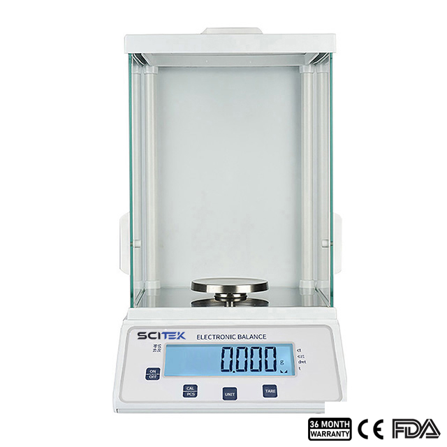 0.001g External Calibration Analytical Balance