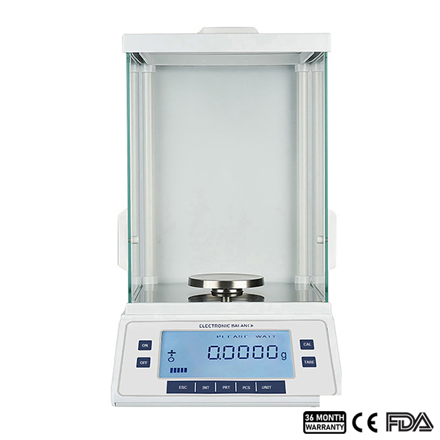 0.0001g Automatic Analytical Weighing Balance for Rate - Scitek