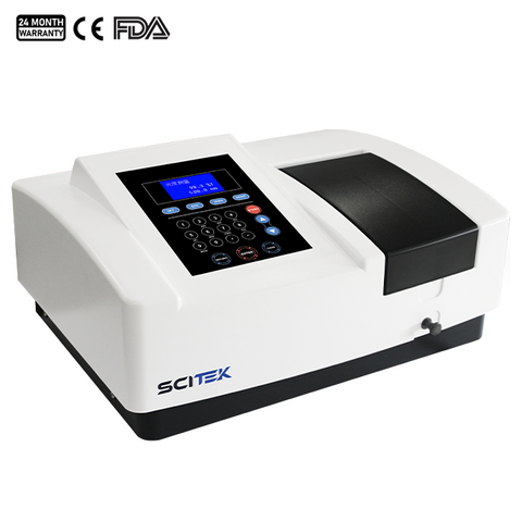 Scanning Visible Double Beam Spectrophotometer