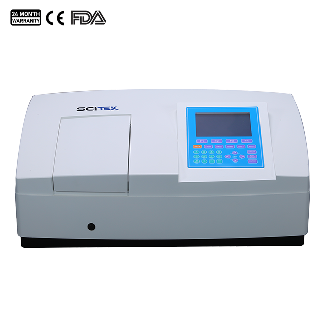 UV Visible Spectrophotometer, ​Bandwidth 0.5/1.0/1.8/2.0/4.0nm