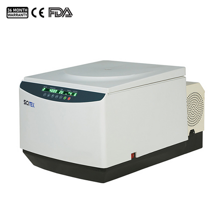 Benchtop Low Speed High Capacity Refrigerated Centrifuge for Sale - Scitek