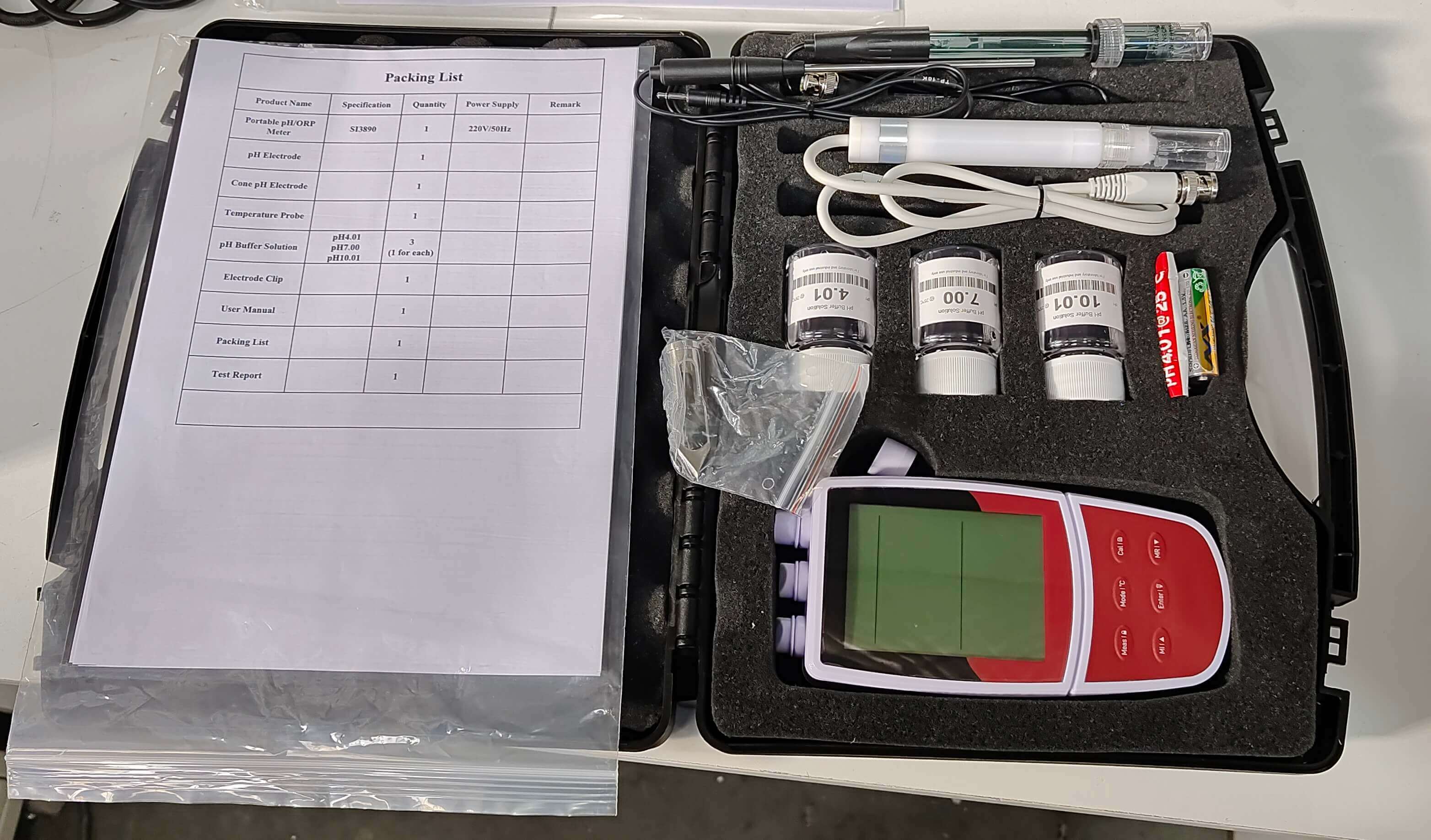 Portable pH/ORP Meter