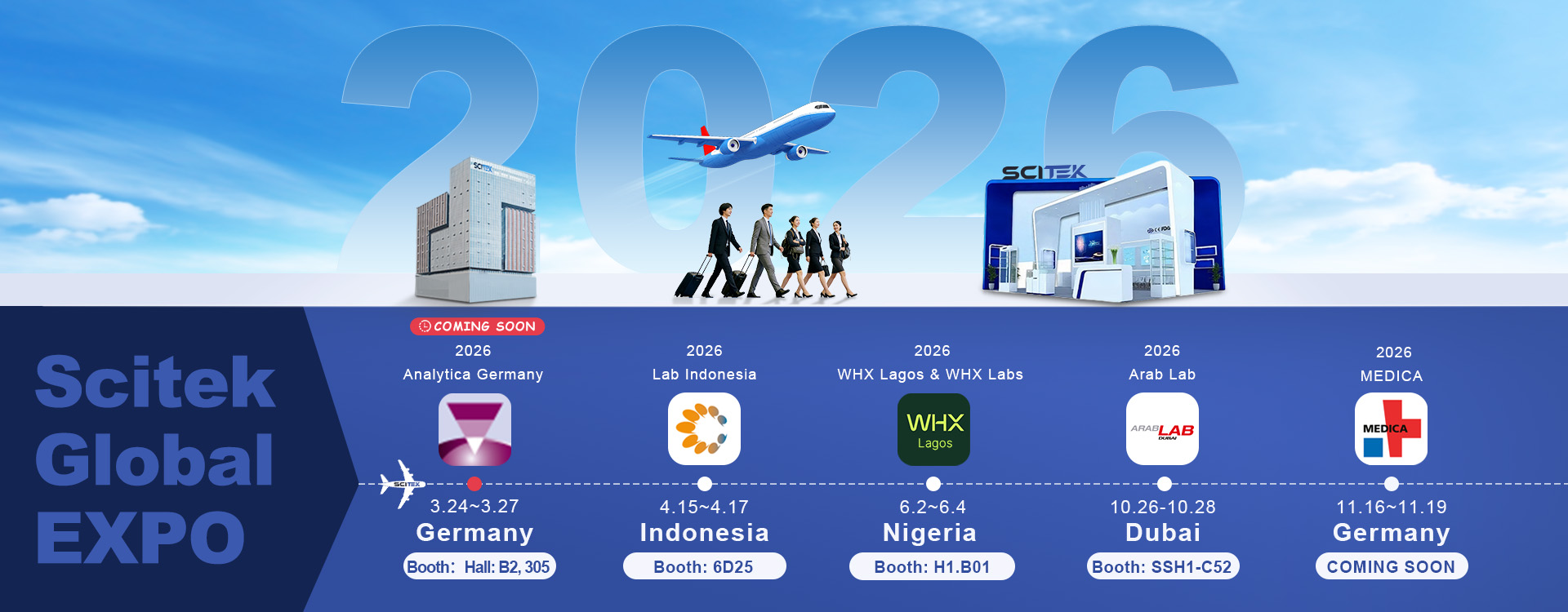 Scitek 2026 Expos Plan