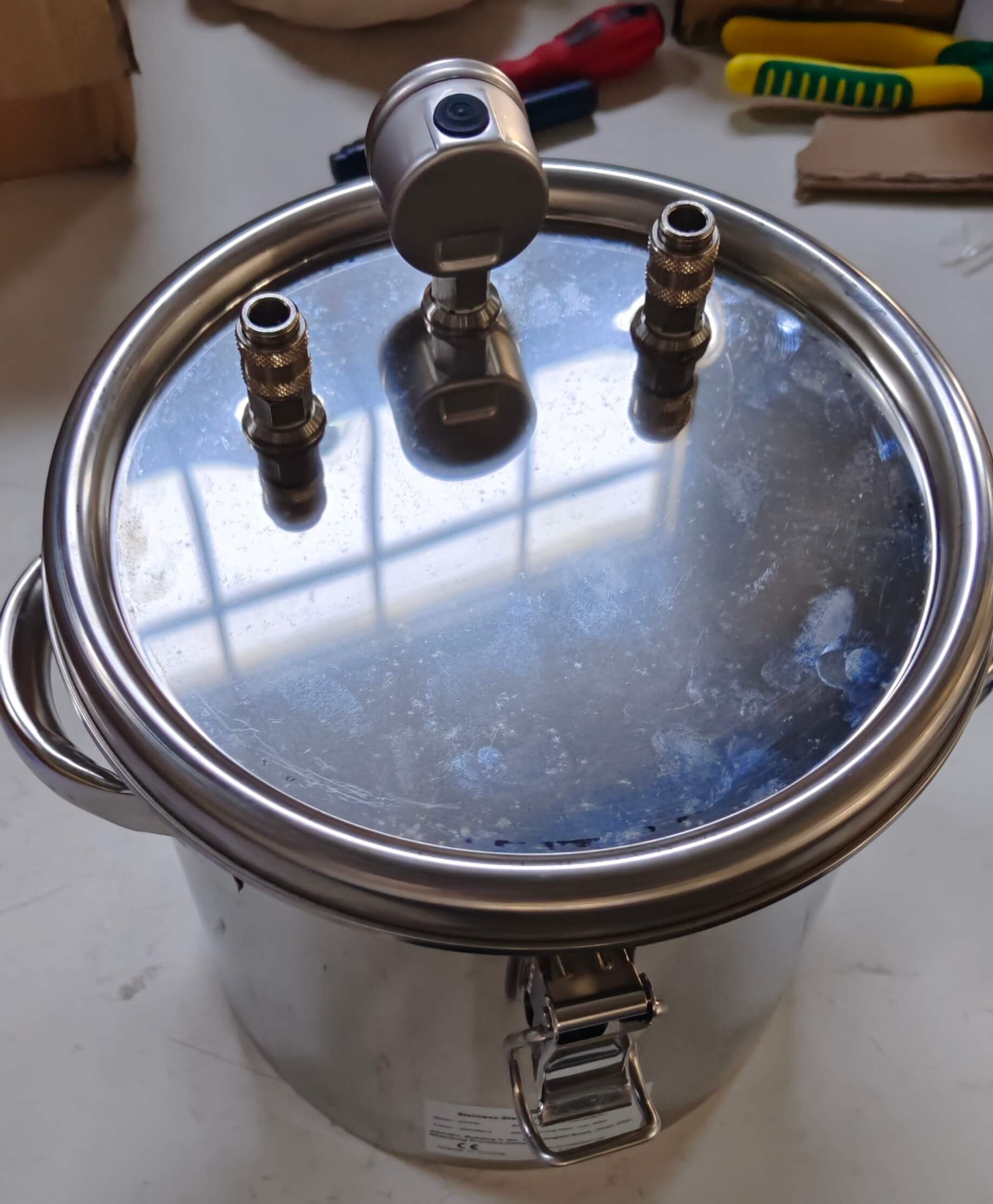 Stainless Steel Anaerobic Jar