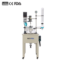 10L Single Layer Glass Reactor