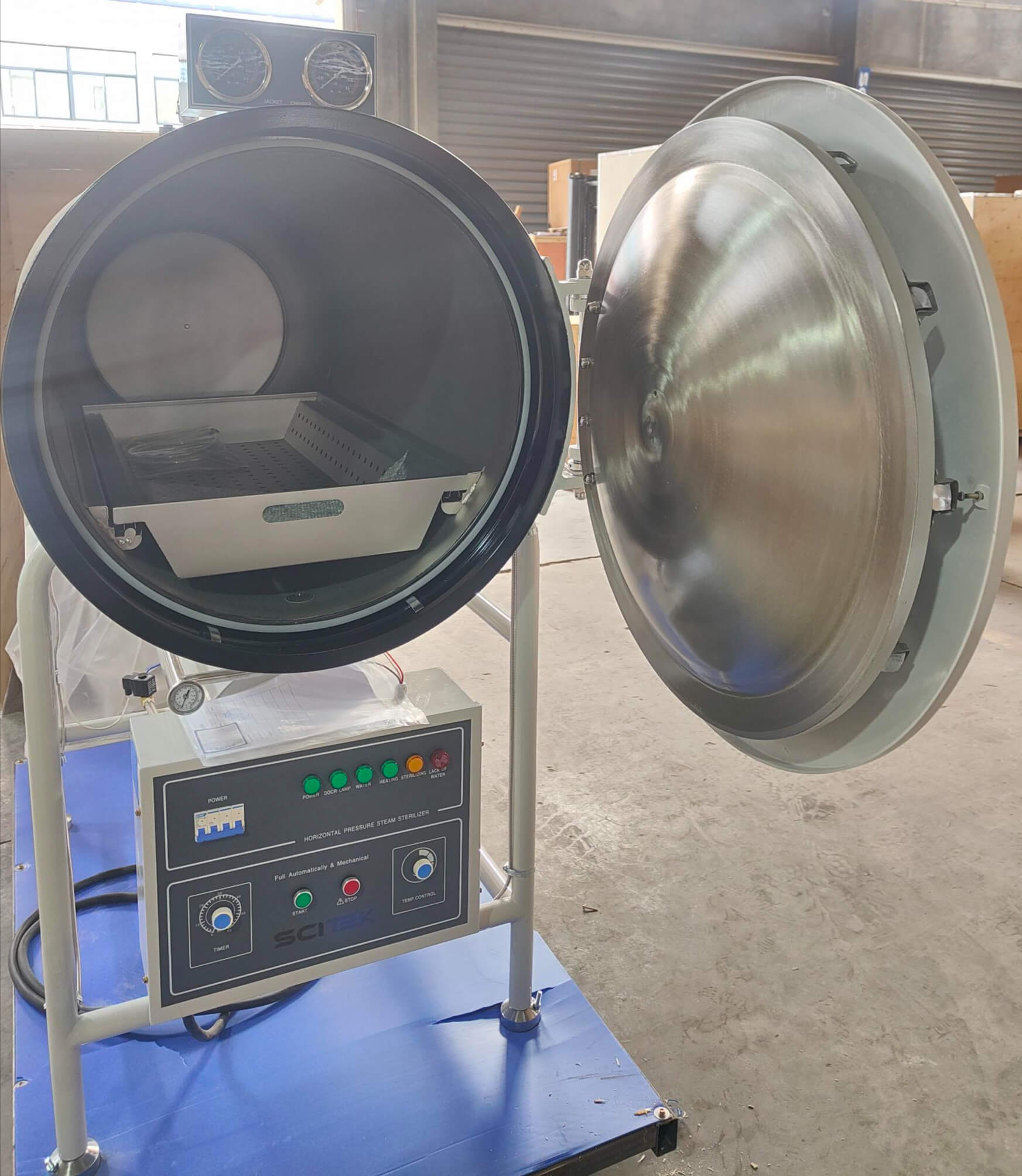 Horizontal Pressure Steam Sterilizer