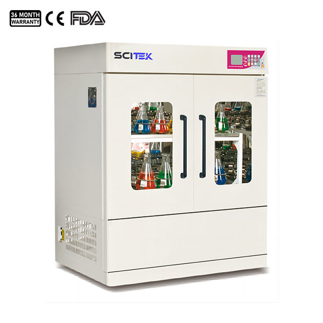 Vertical Double Door Shaking Incubator