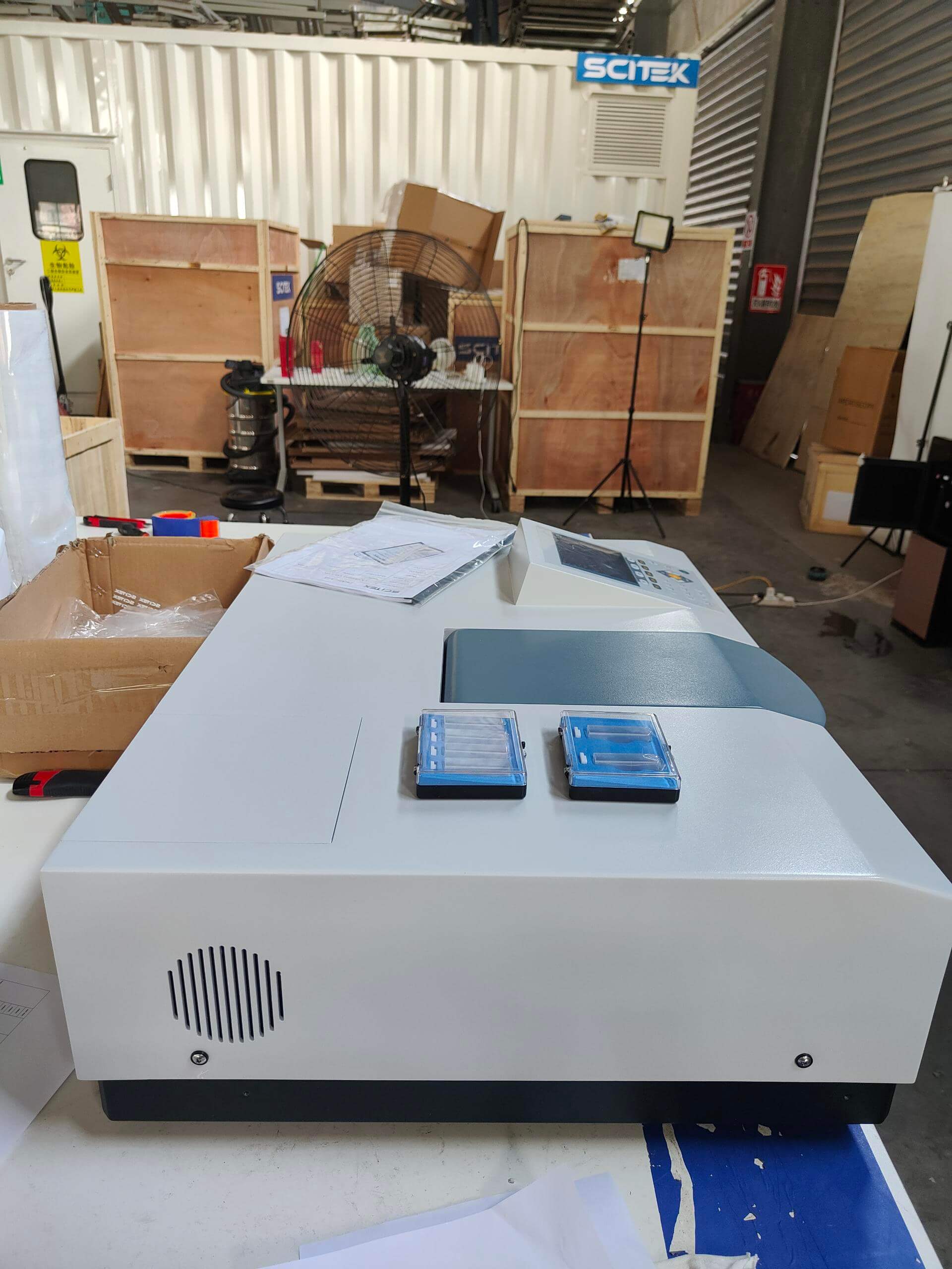 double beam spectrophotometer