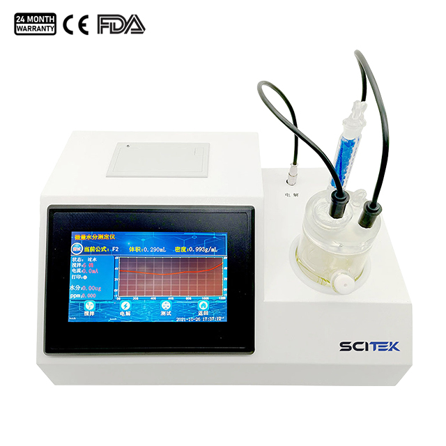 Automatic Karl Fischer Coulometric Titrator