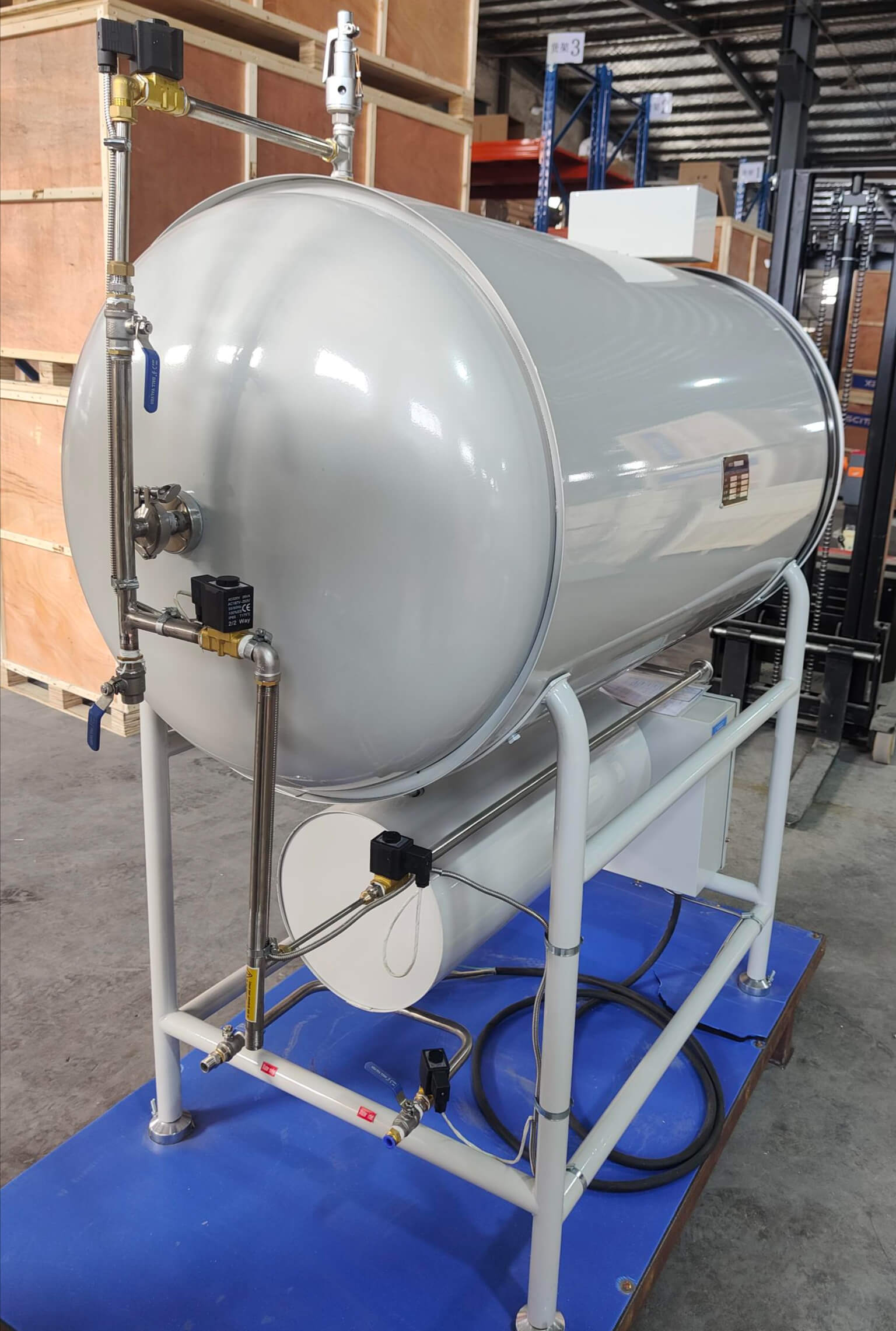 Horizontal Pressure Steam Sterilizer
