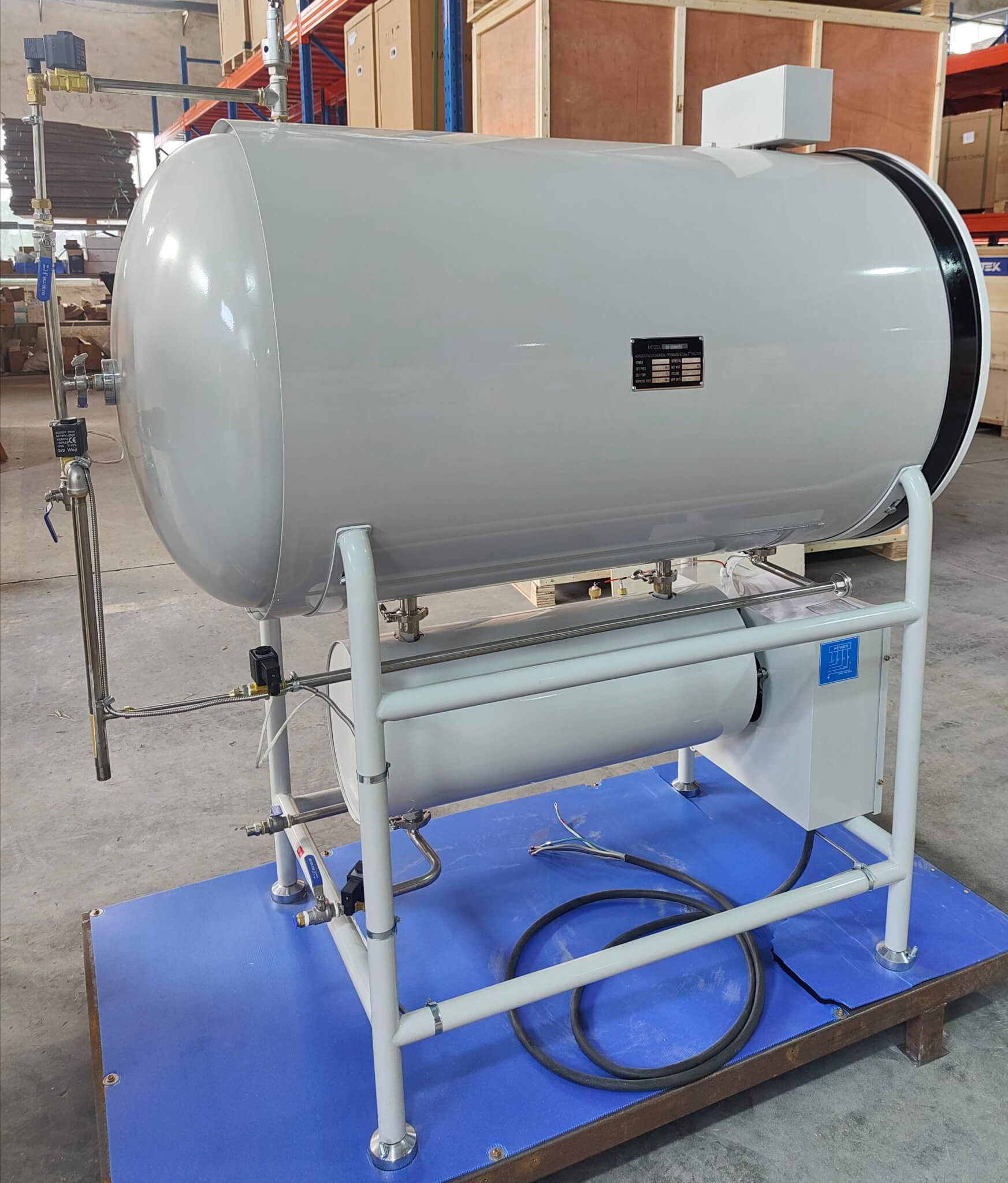 Horizontal Pressure Steam Sterilizer