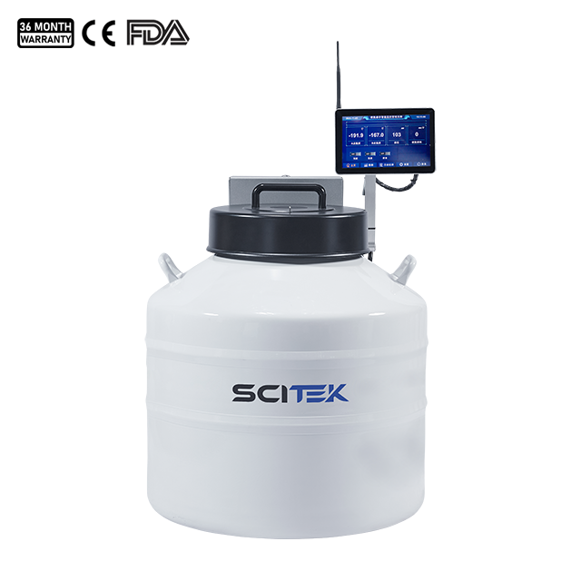 Cryobiobank Liquid Nitrogen Tank 216BC Series