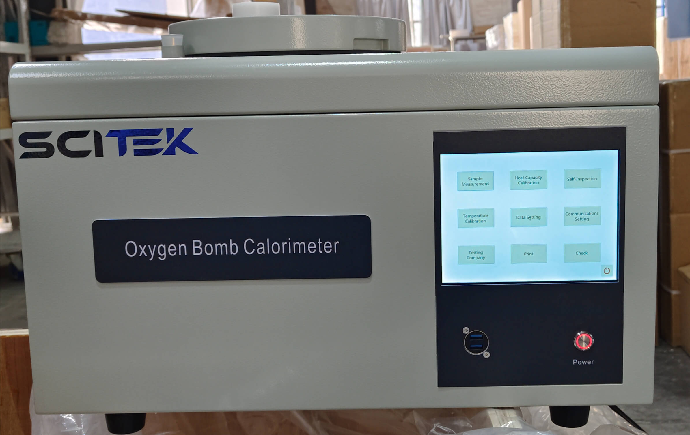 Automatic Oxygen Bomb Calorimeter