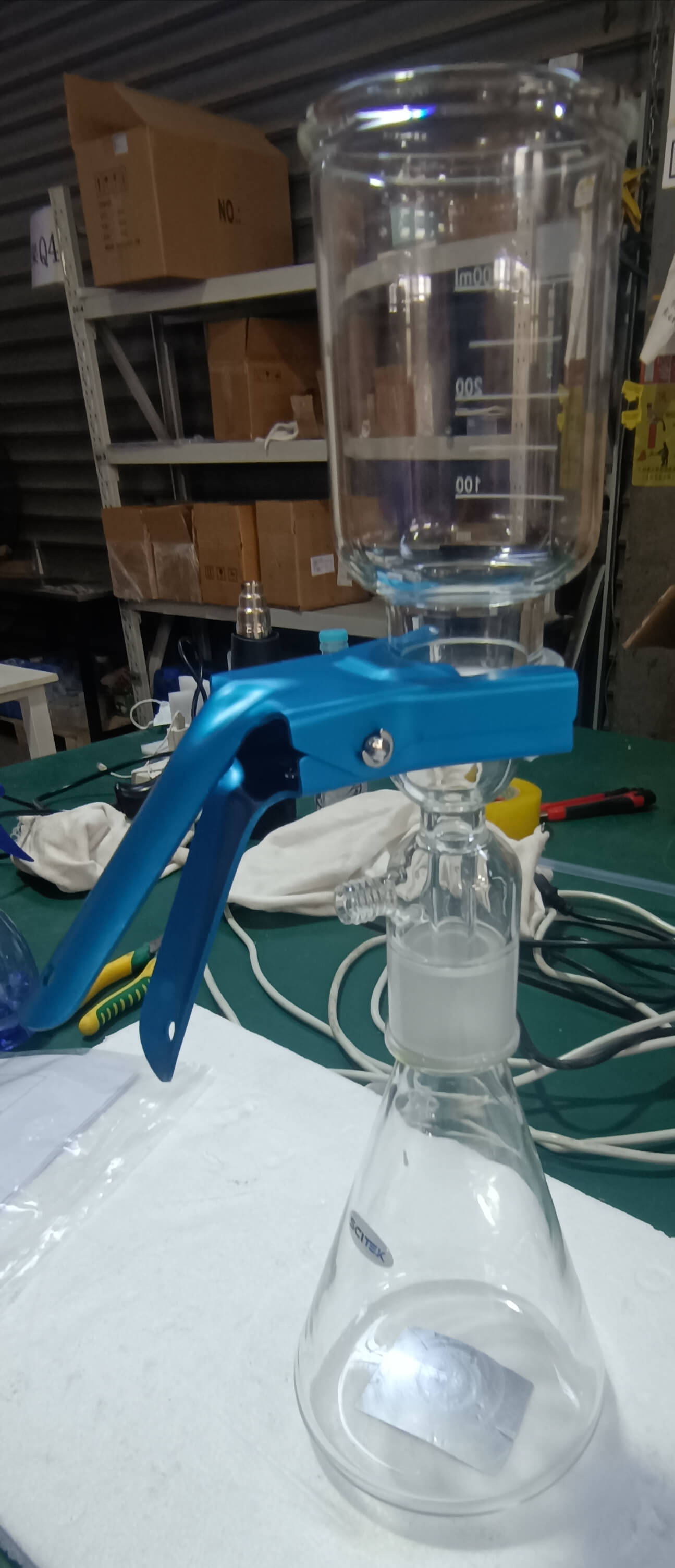 Solvent Filtration Apparatus