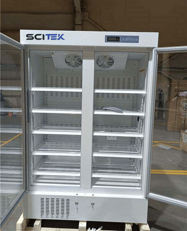 Double Door Laboratory Refrigerator