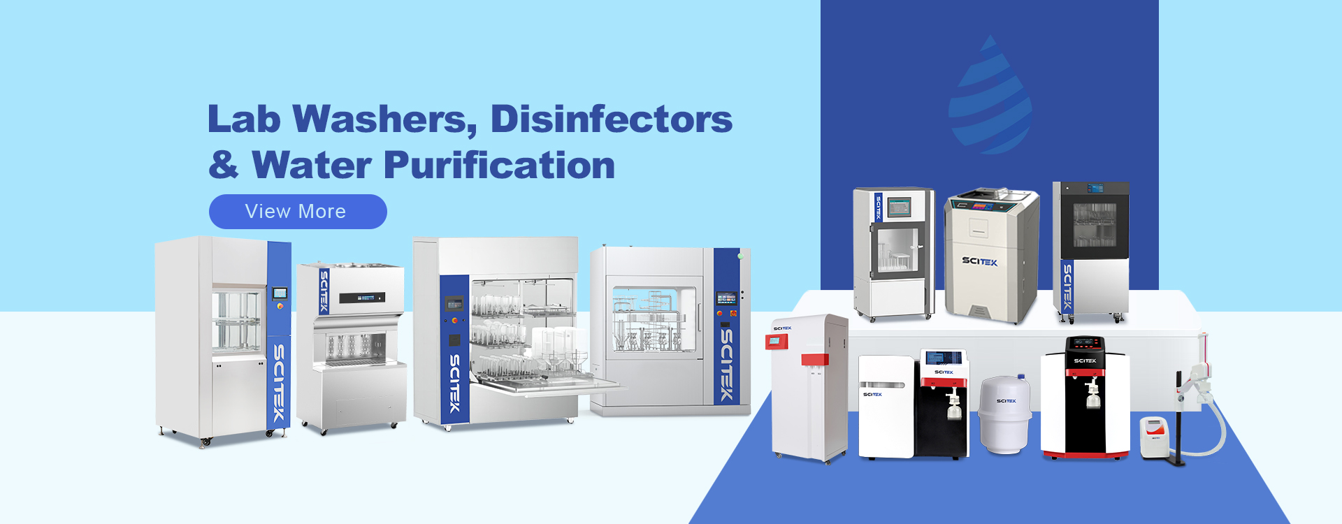 Scitek Lab Washers, Disinfectors & Water Purification