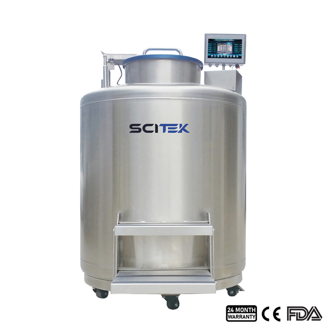 Cryobiobank Liquid Nitrogen Tank