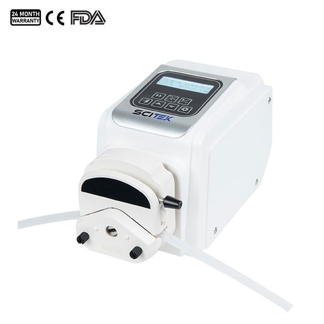 Flow Rate Peristaltic Pump, LCD Display