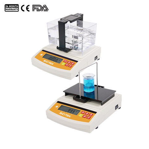 Economic High Precision Solid and Liquid Densimeter 