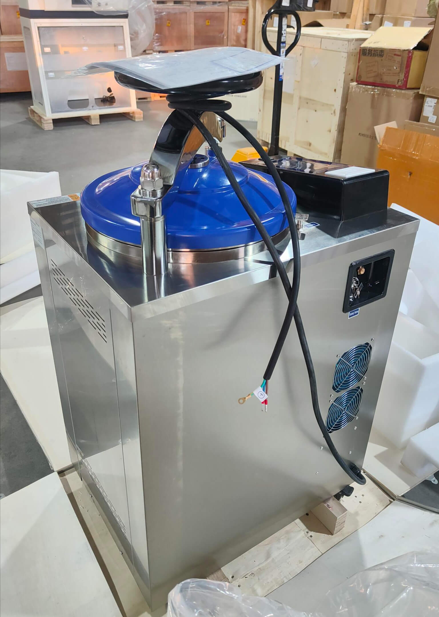 Vertical Pressure Steam Sterilizer