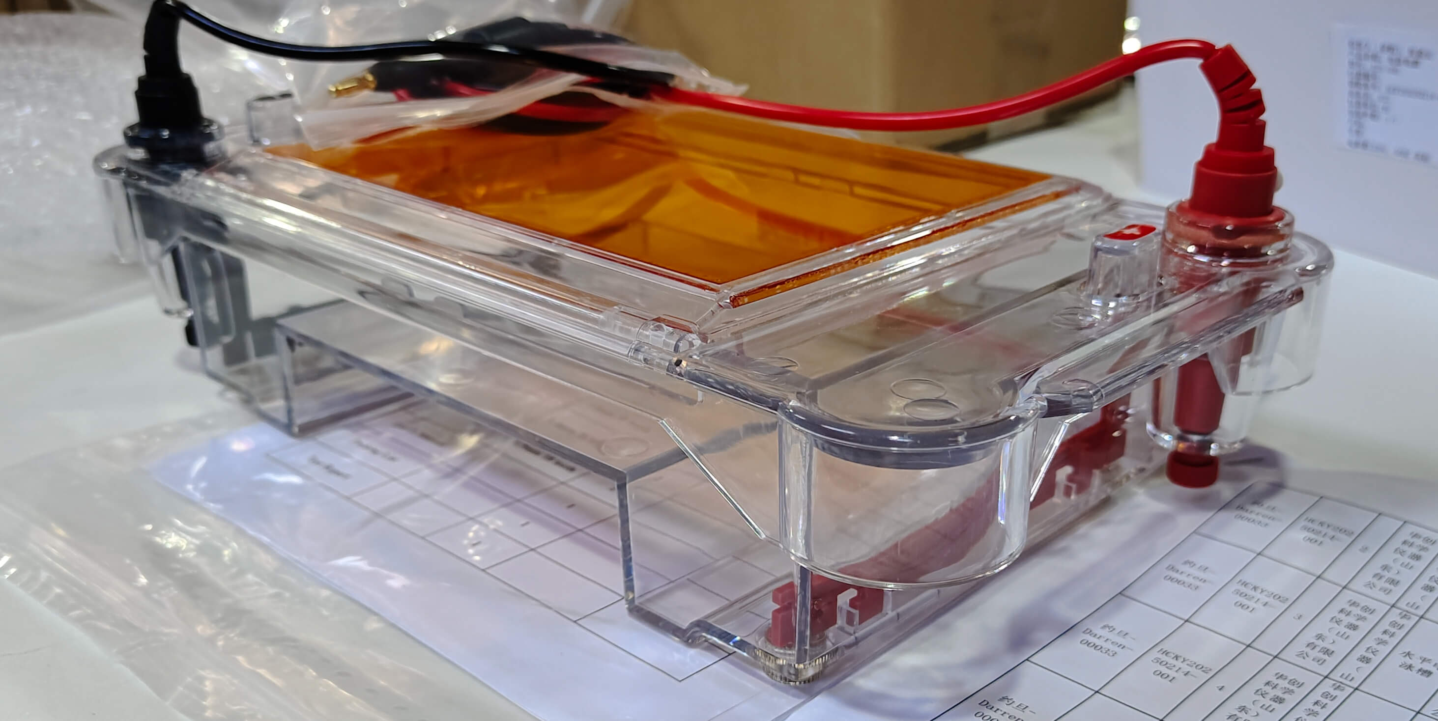 Horizontal Electrophoresis Tank