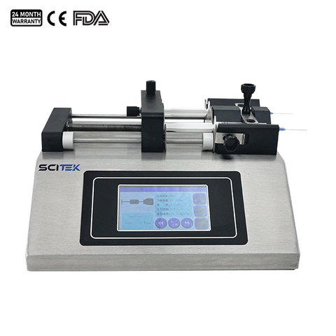 Syringe Pump, Single Channel Touch Screen
