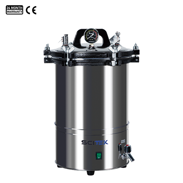 18/24L Portable Autoclave with Electric Heating