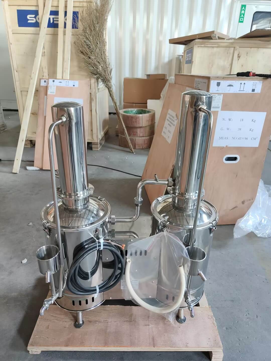 Re-distilled Water Distiller