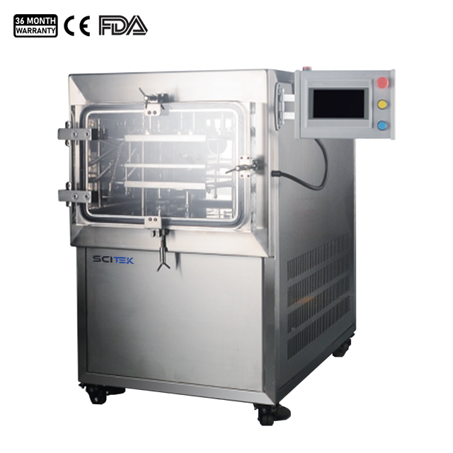 Pilot Freeze Dryer, -80℃ Cold Trap Temp.