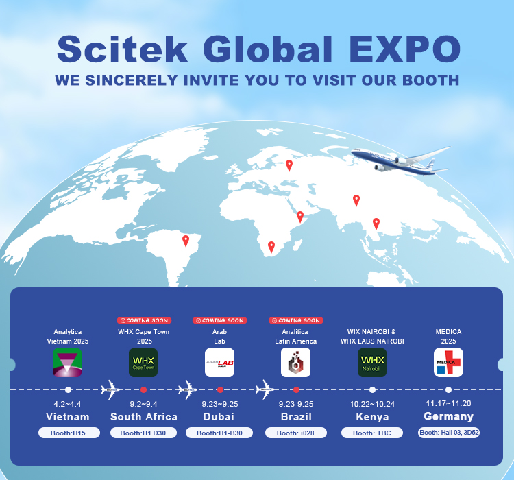 Scitek Coming Expos