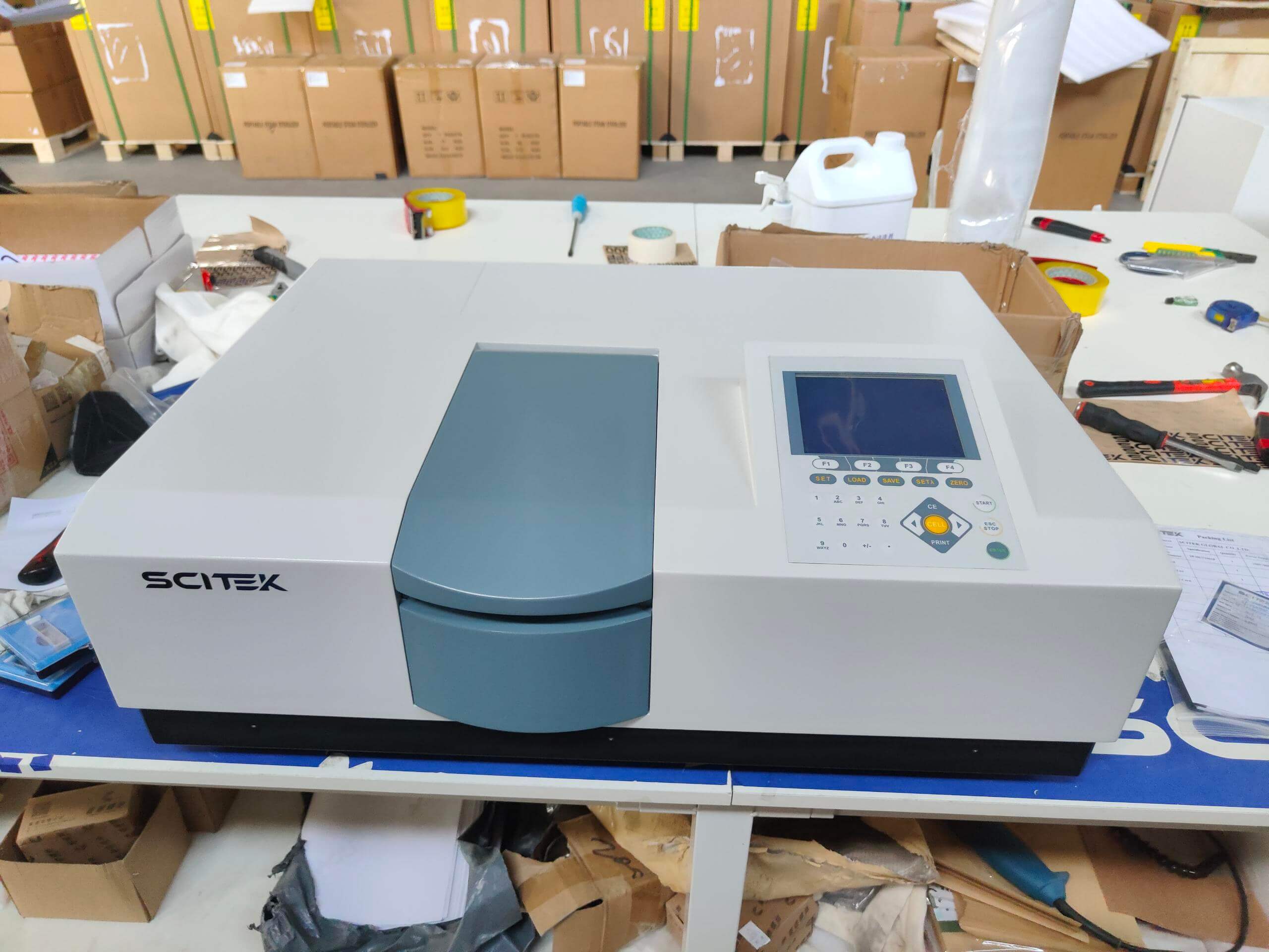 double beam spectrophotometer