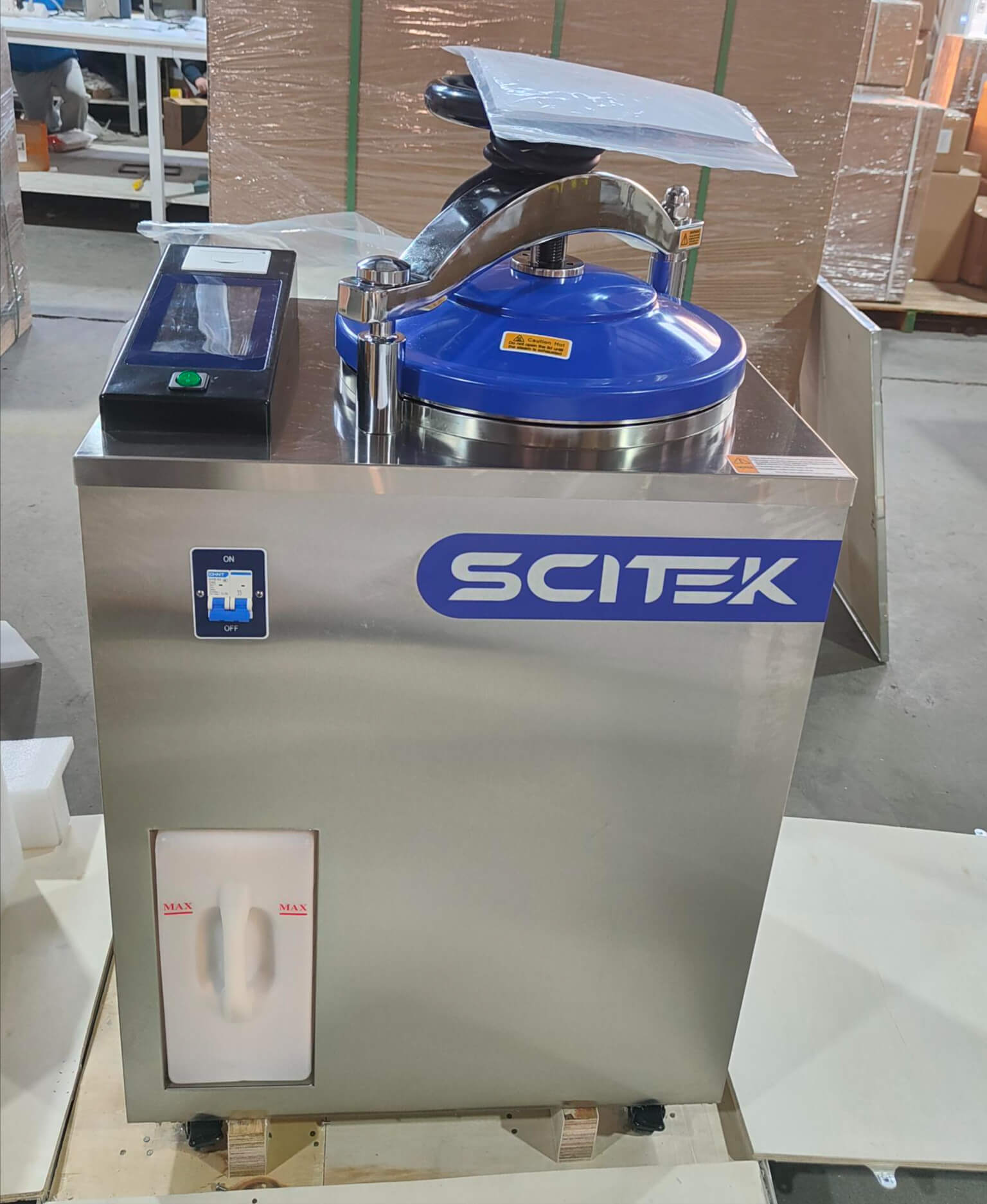 Vertical Pressure Steam Sterilizer