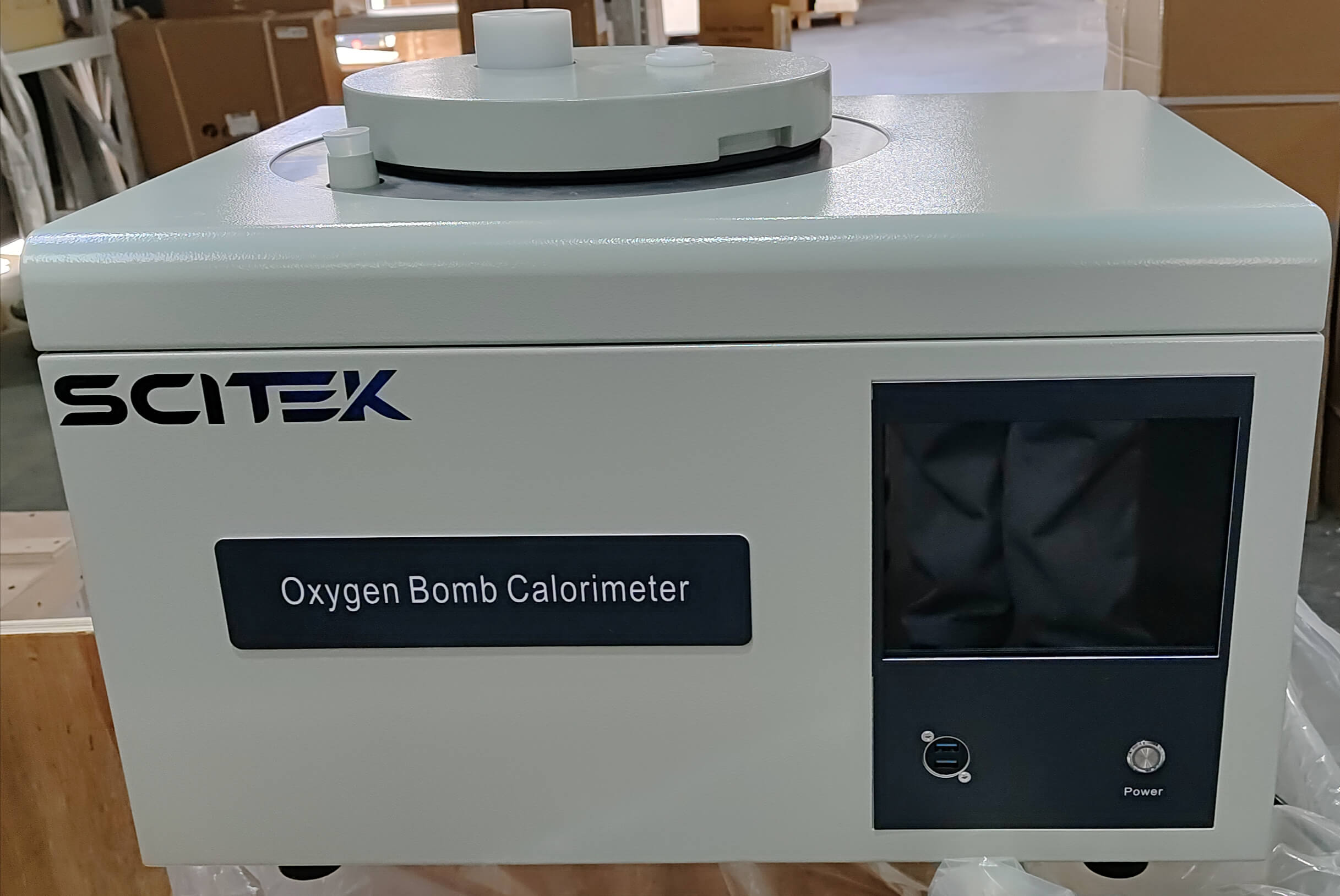 Automatic Oxygen Bomb Calorimeter