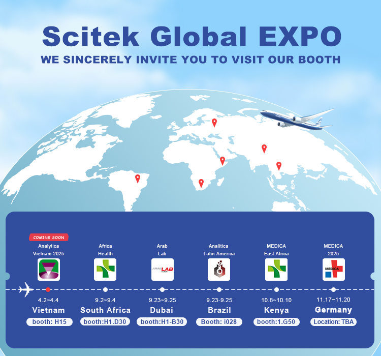 Scitek Coming Expos
