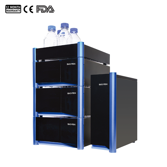 Quaternary gradient HPLC System
