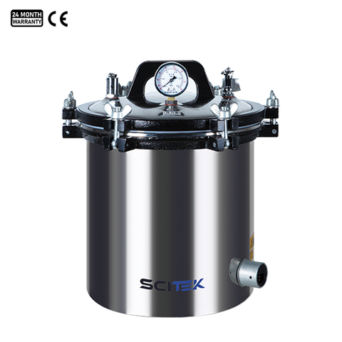 Portable Autoclave with Electric/Gas Heating