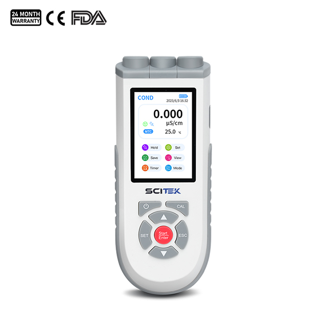 Portable pH/Dissolved Oxygen Meter