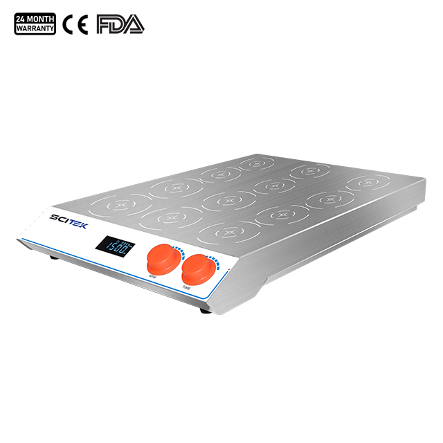 Multi-position Non-heated Magnetic Stirrer