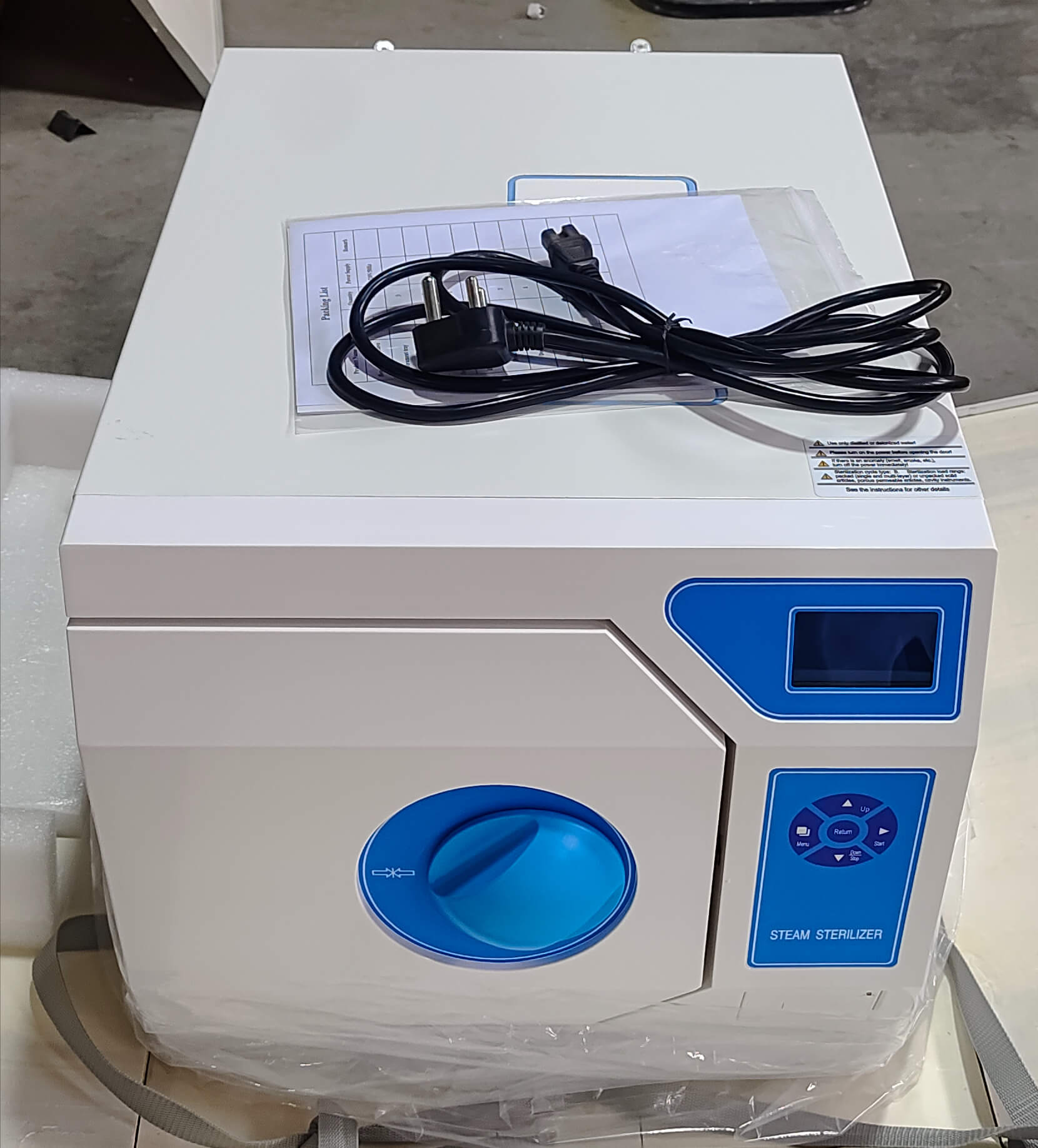 Benchtop Class B Autoclave